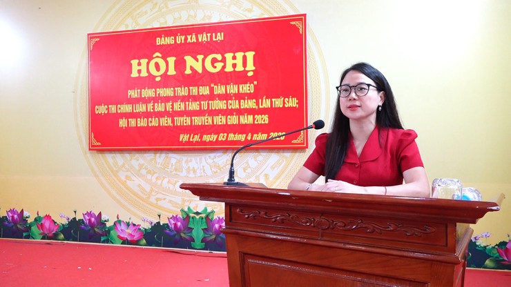 Xã Vật Lại phát động các Cuộc thi chính luận về bảo vệ nền tảng tư tưởng của Đảng lần thứ VI năm 2026- Ảnh 6.