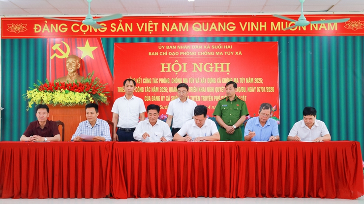 Xã Suối Hai đã tổ chức Hội nghị tổng kết công tác phòng, chống ma túy năm 2025 và triển khai nhiệm vụ trọng tâm năm 2026- Ảnh 7.