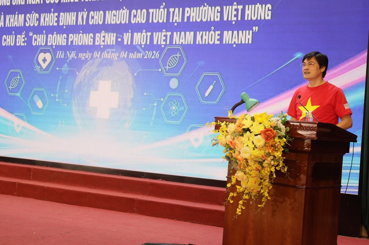 Hà Nội phát động hưởng ứng Ngày Sức khỏe toàn dân 7/4 với chủ đề "Chủ động phòng bệnh – Vì một Việt Nam khỏe mạnh"- Ảnh 6.