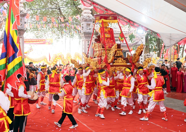 Lễ khai hội truyền thống làng Thái Hòa năm 2026- Ảnh 9.