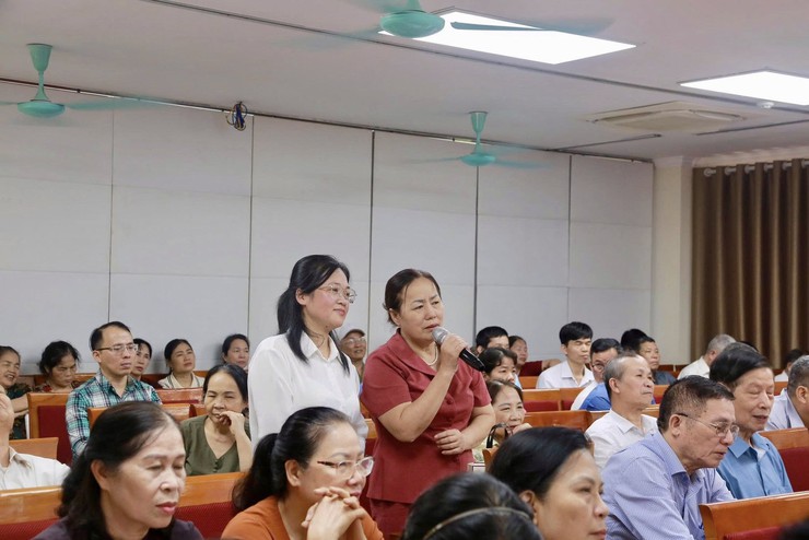 Phường Dương Nội tập huấn quản lý thu gom, phân loại và xử lý chất thải rắn tại hộ gia đình- Ảnh 3.