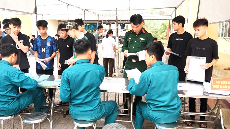 XÃ DÂN HOÀ 563 CÔNG DÂN ĐĂNG KÝ NGHĨA VỤ QUÂN SỰ LẦN ĐẦU- Ảnh 7.