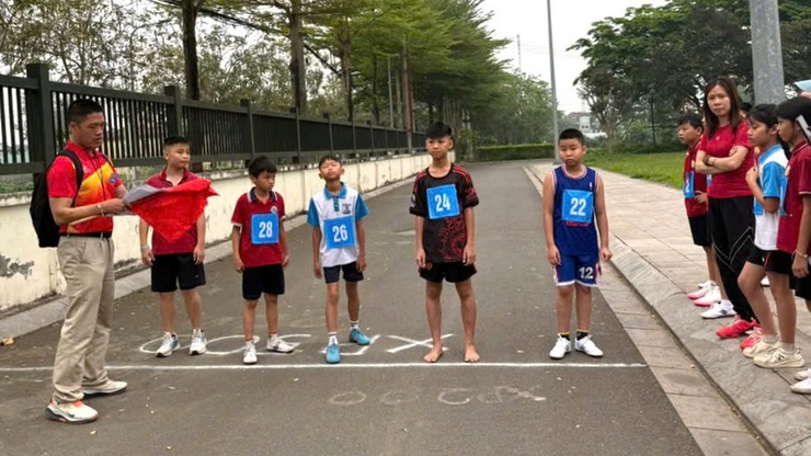 Giải thể thao học sinh phổ thông phường Chương Mỹ năm học 2025–2026 diễn ra thành công tốt đẹp- Ảnh 1.