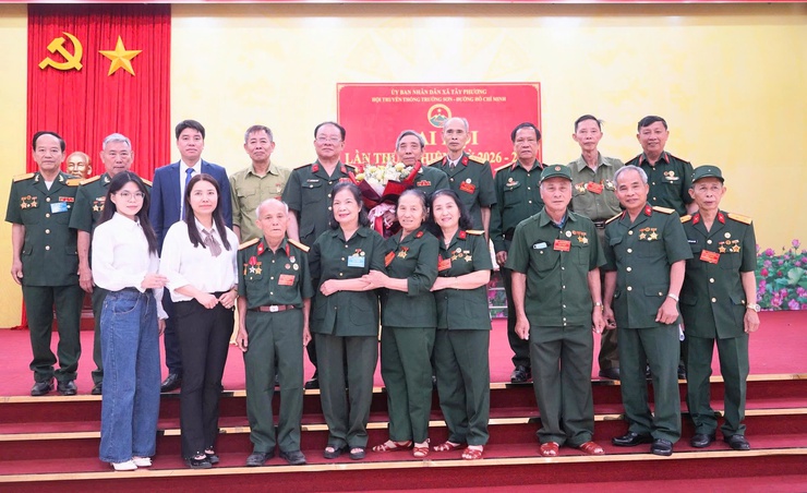 XÃ TÂY PHƯƠNG TỔ CHỨC ĐẠI HỘI HỘI TRUYỀN THỐNG TRƯỜNG SƠN - ĐƯỜNG HỒ CHÍ MINH LẦN THỨ I, NHIỆM KỲ 2026 – 2031 - Ảnh 5.