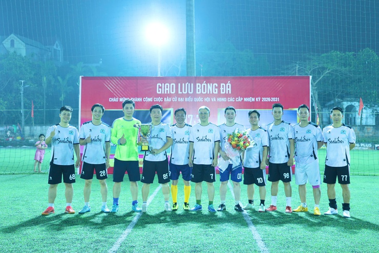 Giao lưu bóng đá giữa FC xã Phú Nghĩa và FC xã Trần Phú- Ảnh 14.