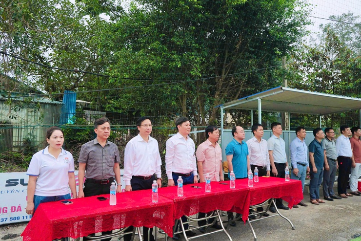 Giao lưu bóng đá giữa FC xã Phú Nghĩa và FC xã Trần Phú- Ảnh 4.