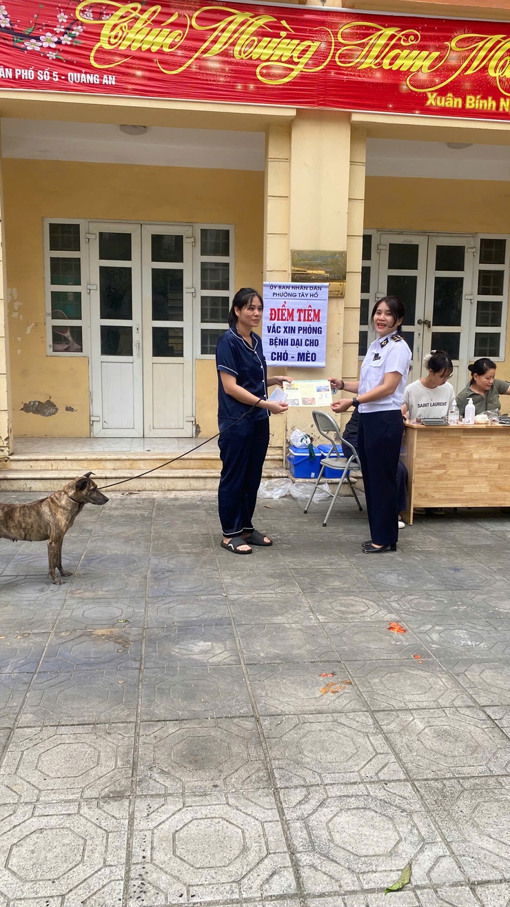 Phường Tây Hồ triển khai đồng bộ công tác thống kê, quản lý và tiêm phòng vắc xin bệnh Dại cho đàn chó, mèo năm 2026- Ảnh 6.