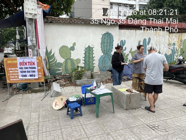 Phường Tây Hồ triển khai đồng bộ công tác thống kê, quản lý và tiêm phòng vắc xin bệnh Dại cho đàn chó, mèo năm 2026- Ảnh 2.