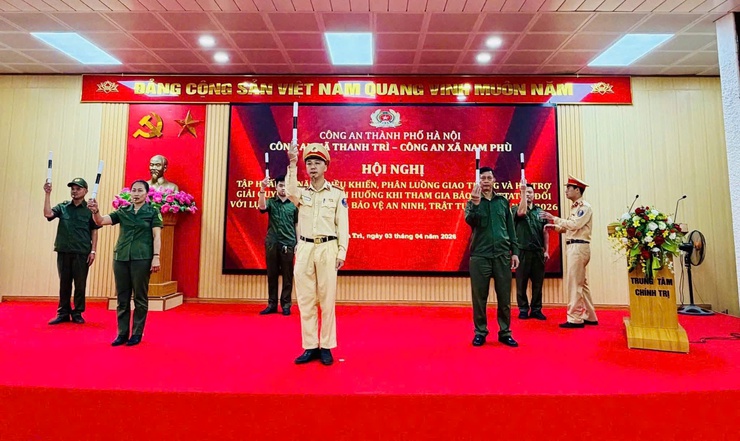 Thanh Trì:  Tăng cường “lá chắn” an ninh từ cơ sở- Ảnh 4.