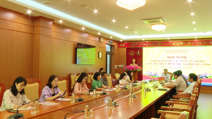 GIAO BAN CÔNG TÁC DÂN VẬN, MTTQ VÀ CÁC TỔ CHỨC CHÍNH TRỊ - XÃ HỘI QUÝ I/2026- Ảnh 3.