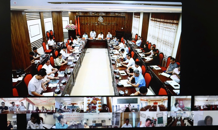 Đảng ủy – HĐND – UBND – Ủy ban MTTQ Việt Nam xã Phú Xuyên tổ chức hội nghị giao ban trực tuyến với cơ sở quý I năm 2026- Ảnh 6.