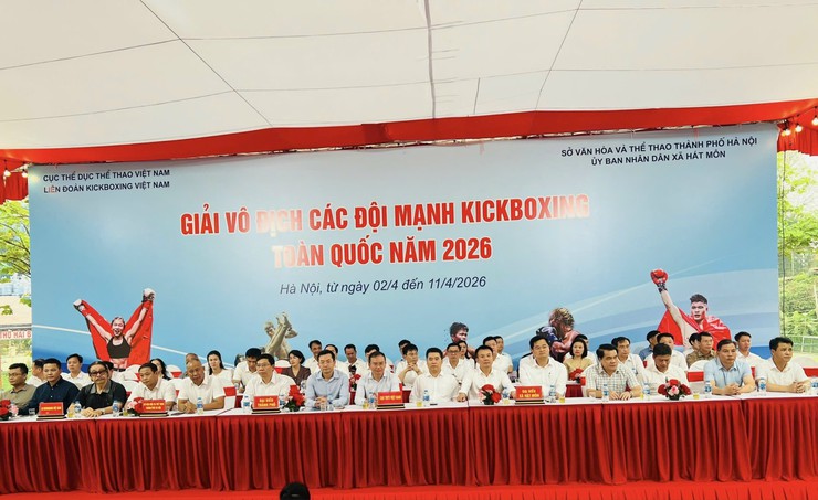 Khai mạc Giải Vô địch các đội mạnh Kickboxing toàn quốc năm 2026- Ảnh 1.