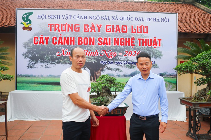 Khai mạc trưng bày giao lưu cây cảnh bon sai nghệ thuật xuân Bính Ngọ 2026- Ảnh 18.