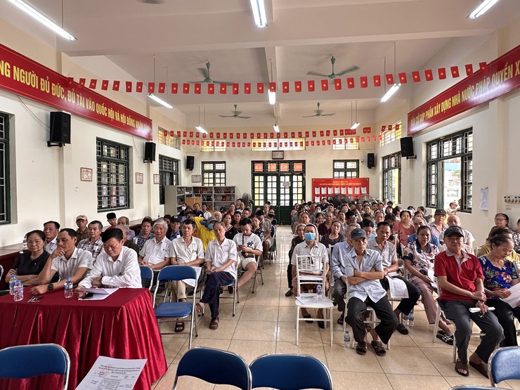 Thông báo chủ trương thực hiện dự án và phổ biến kế hoạch điều tra, khảo sát, đo đạc thực hiện dự án đầu tư xây dựng Khu đô thị thể thao Olympic tại thôn Huỳnh Cung- Ảnh 10.