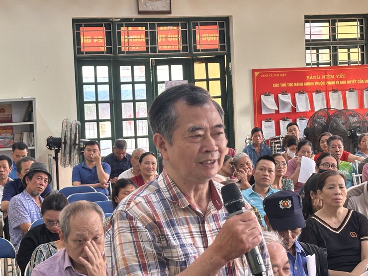 Thông báo chủ trương thực hiện dự án và phổ biến kế hoạch điều tra, khảo sát, đo đạc thực hiện dự án đầu tư xây dựng Khu đô thị thể thao Olympic tại thôn Huỳnh Cung- Ảnh 3.