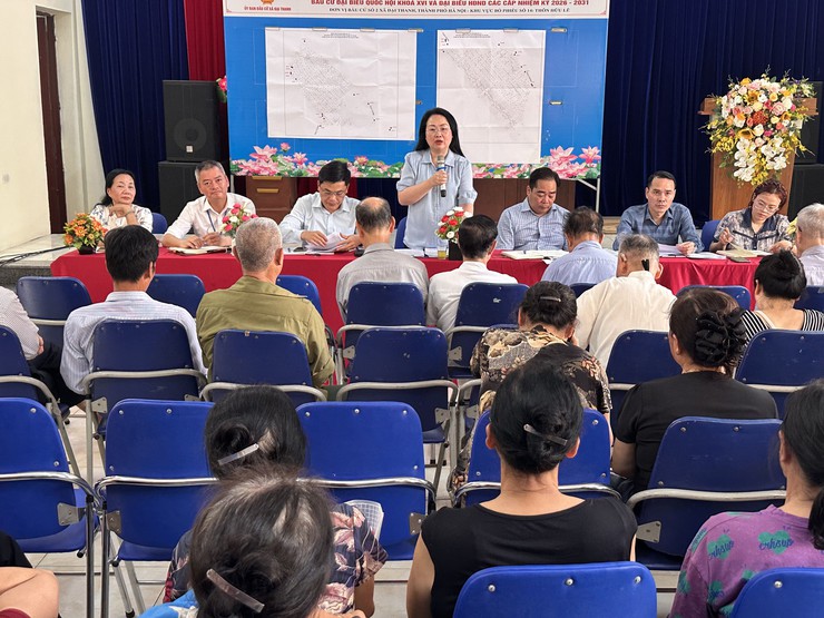 Xã Đại Thanh hoàn thành công tác thông báo chủ trương thực hiện dự án đầu tư xây dựng Khu đô thị thể thao Olympic tại 11 thôn trên địa bàn- Ảnh 17.