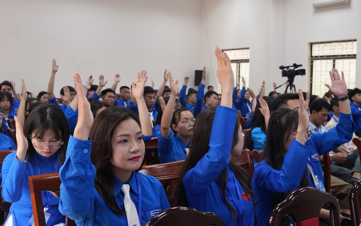 Đại hội Hội Liên hiệp Thanh niên Việt Nam xã Bát Tràng lần thứ I, nhiệm kỳ 2026-2029: Khơi dậy khát vọng cống hiến của tuổi trẻ- Ảnh 6.