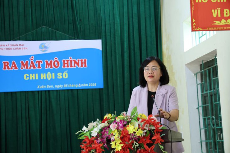Xuân Mai: Chi hội phụ nữ thôn Xuân Sen ra mắt "Chi hội số"- Ảnh 2.