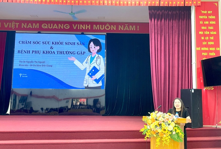 TRẠM Y TẾ XÃ VĨNH THANH TỔ CHỨC TRUYỀN THÔNG VỀ CHĂM SÓC SỨC KHỎE SINH SẢN, KẾ HOẠCH HÓA GIA ĐÌNH CHO PHỤ NỮ TRONG ĐỘ TUỔI SINH ĐẺ- Ảnh 5.