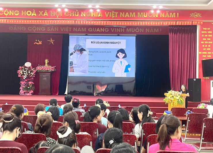 TRẠM Y TẾ XÃ VĨNH THANH TỔ CHỨC TRUYỀN THÔNG VỀ CHĂM SÓC SỨC KHỎE SINH SẢN, KẾ HOẠCH HÓA GIA ĐÌNH CHO PHỤ NỮ TRONG ĐỘ TUỔI SINH ĐẺ- Ảnh 8.