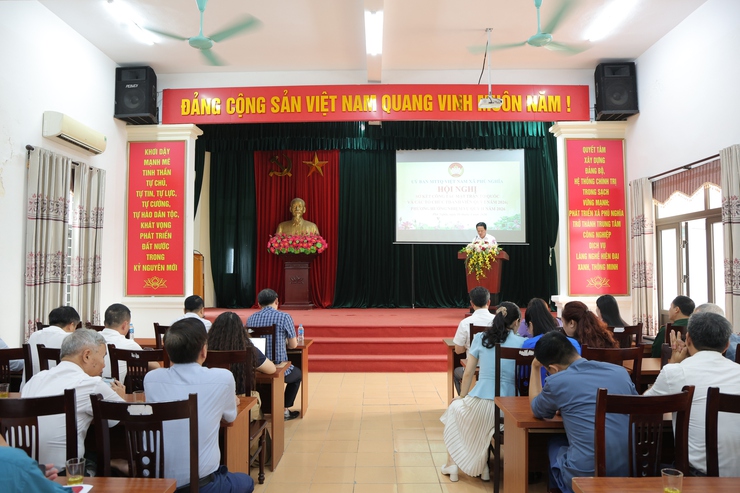 Ủy ban Mặt trận Tổ quốc Việt Nam xã Phú Nghĩa tổ chức hội nghị sơ kết công tác Quý I và triển khai nhiệm vụ Quý II năm 2026- Ảnh 1.