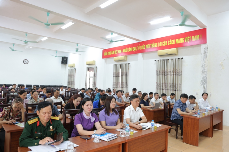 Ủy ban Mặt trận Tổ quốc Việt Nam xã Phú Nghĩa tổ chức hội nghị sơ kết công tác Quý I và triển khai nhiệm vụ Quý II năm 2026- Ảnh 3.