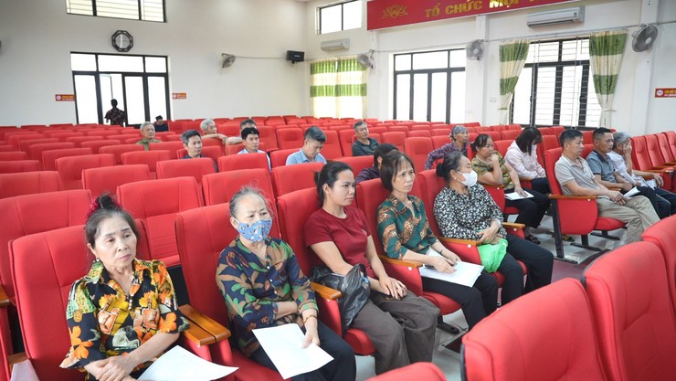 Hội nghị phổ biến các quy định về thực hiện Dự án nâng cấp, mở rộng đường ĐH-04 đoạn từ kênh Đan Hoài đến đường Vành đai 4 - Ảnh 1.