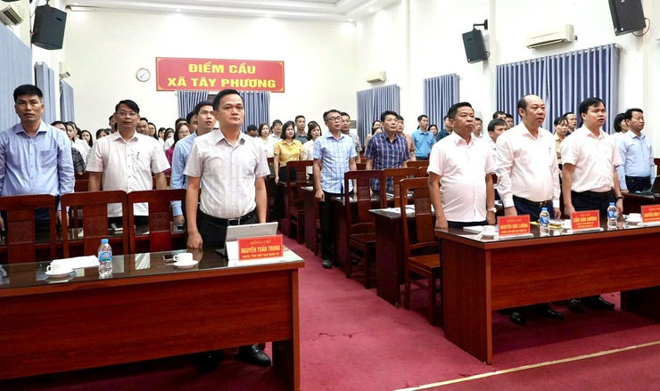 Tây Phương triển khai nhiệm vụ trọng tâm tháng 4 năm 2026- Ảnh 1.