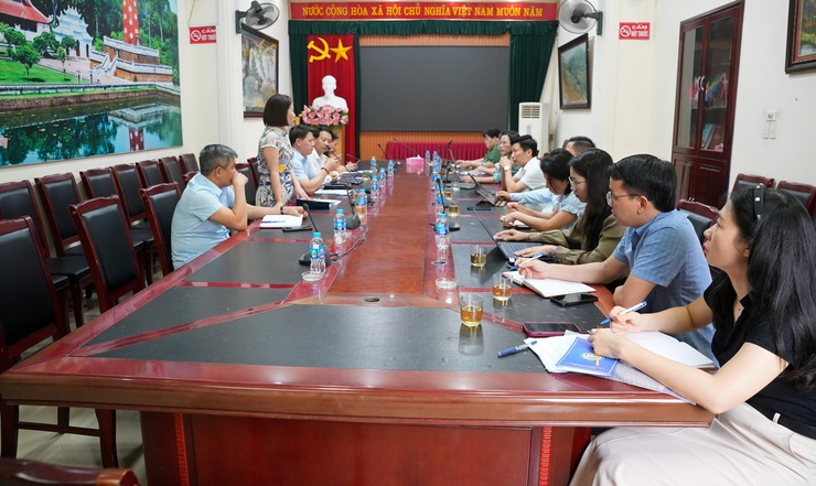 Sơn Tây làm việc với Trung tâm Thông tin và Xúc tiến Du lịch Hà Nội về khảo sát, phát triển du lịch năm 2026- Ảnh 1.