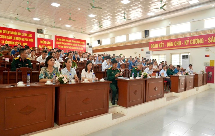 XÃ YÊN LÃNG TỔ CHỨC HỘI NGHỊ TỔNG KẾT CÔNG TÁC TUYỂN CHỌN, GỌI CÔNG DÂN NHẬP NGŨ VÀ THỰC HIỆN NGHĨA VỤ THAM GIA CÔNG AN NHÂN DÂN NĂM 2026- Ảnh 1.