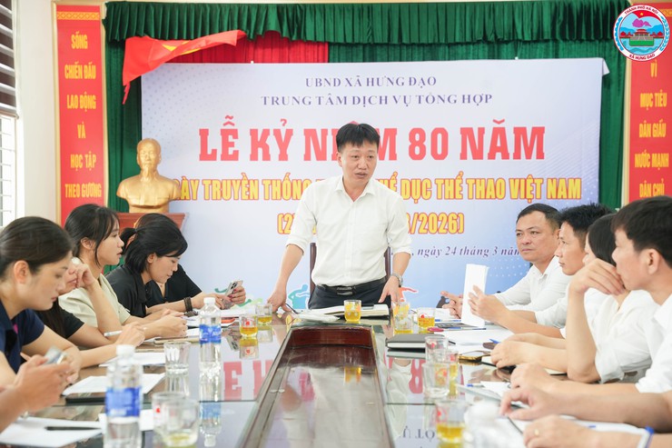 XÃ HƯNG ĐẠO TỔ CHỨC HỘI NGHỊ HỌP CHUYÊN MÔN TRIỂN KHAI GIẢI THỂ THAO HỌC SINH PHỔ THÔNG NĂM 2026- Ảnh 5.