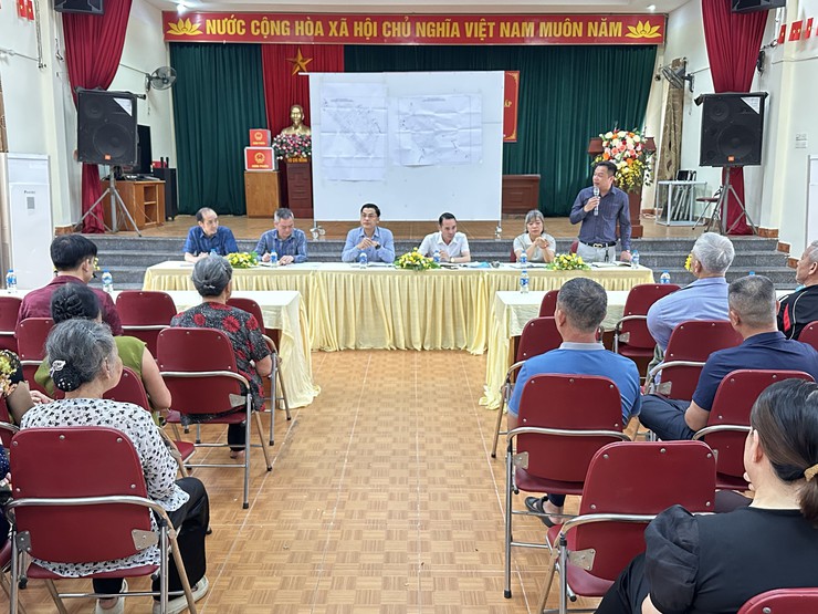 Xã Đại Thanh hoàn thành công tác thông báo chủ trương thực hiện dự án đầu tư xây dựng Khu đô thị thể thao Olympic tại 11 thôn trên địa bàn- Ảnh 15.