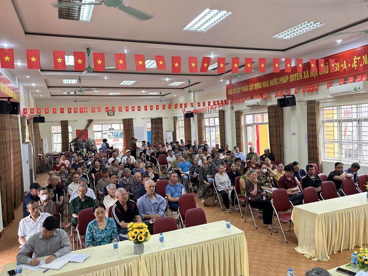 Xã Đại Thanh hoàn thành công tác thông báo chủ trương thực hiện dự án đầu tư xây dựng Khu đô thị thể thao Olympic tại 11 thôn trên địa bàn- Ảnh 14.