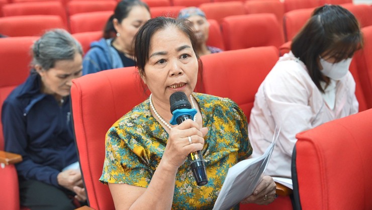 Hội nghị phổ biến các quy định về thực hiện Dự án nâng cấp, mở rộng đường ĐH-04 đoạn từ kênh Đan Hoài đến đường Vành đai 4 - Ảnh 5.