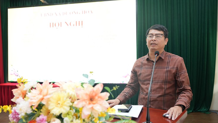 Hội nghị phổ biến các quy định về thực hiện Dự án nâng cấp, mở rộng đường ĐH-04 đoạn từ kênh Đan Hoài đến đường Vành đai 4 - Ảnh 6.