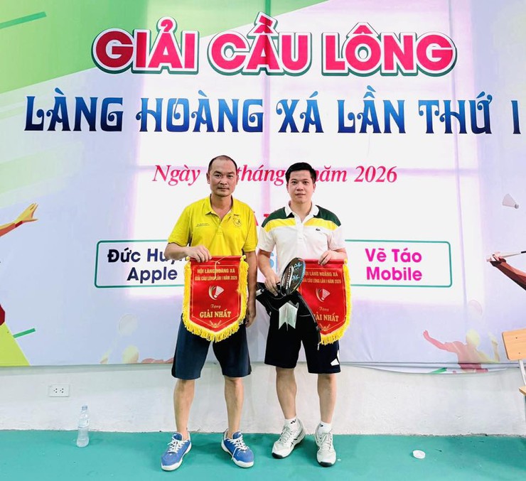 Giải Cầu Lông Làng Hoàng Xá Lần Thứ Nhất – Thành Công Tốt Đẹp- Ảnh 5.