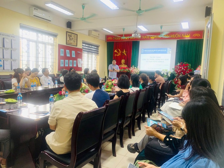 Truyền thông phòng chống dịch bệnh sốt xuất huyết Dengue trong trường học- Ảnh 1.