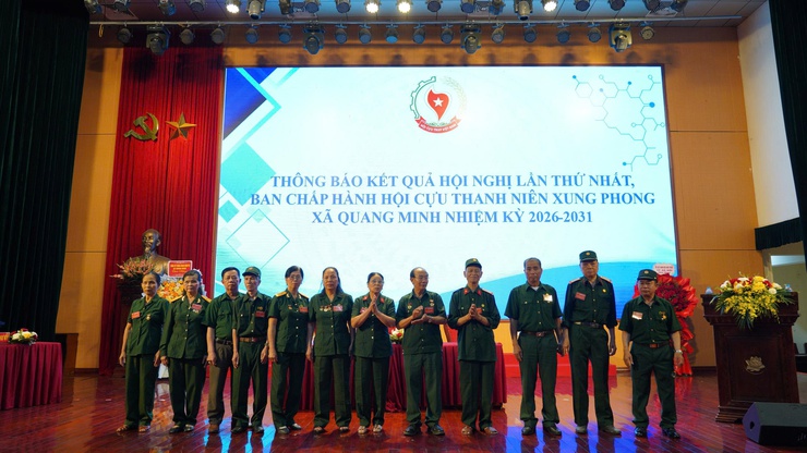 Đại hội Hội Cựu Thanh niên xung phong xã Quang Minh lần thứ nhất, nhiệm kỳ 2026 – 2031- Ảnh 3.