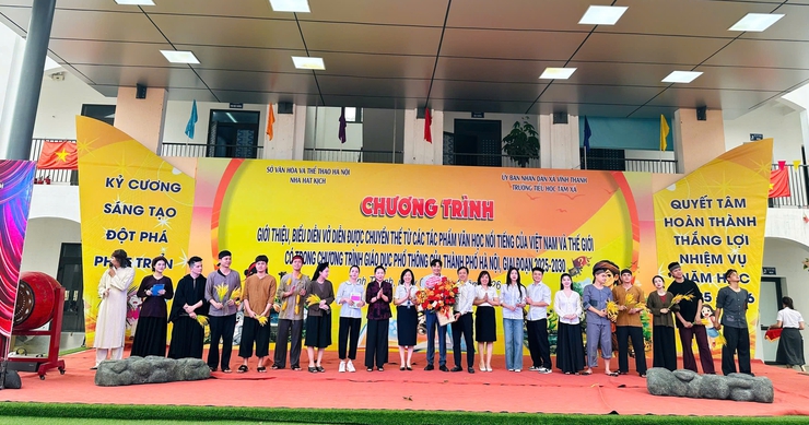 XÃ VĨNH THANH TỔ CHỨC CHƯƠNG TRÌNH GIỚI THIỆU, BIỂU DIỄN CÁC VỞ DIỄN CHUYỂN THỂ TỪ TÁC PHẨM VĂN HỌC- Ảnh 6.