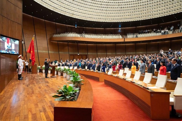 Đồng chí Trần Thanh Mẫn tái đắc cử Chủ tịch Quốc hội khóa XVI với sự tín nhiệm tuyệt đối- Ảnh 3.