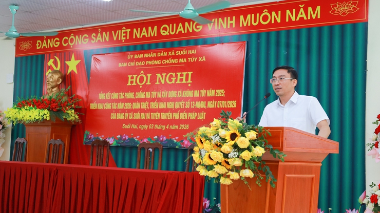  Ban Chỉ đạo 89 xã Suối Hai tổng kết công tác phòng, chống ma túy năm 2025 và triển khai nhiệm vụ trọng tâm năm 2026- Ảnh 1.