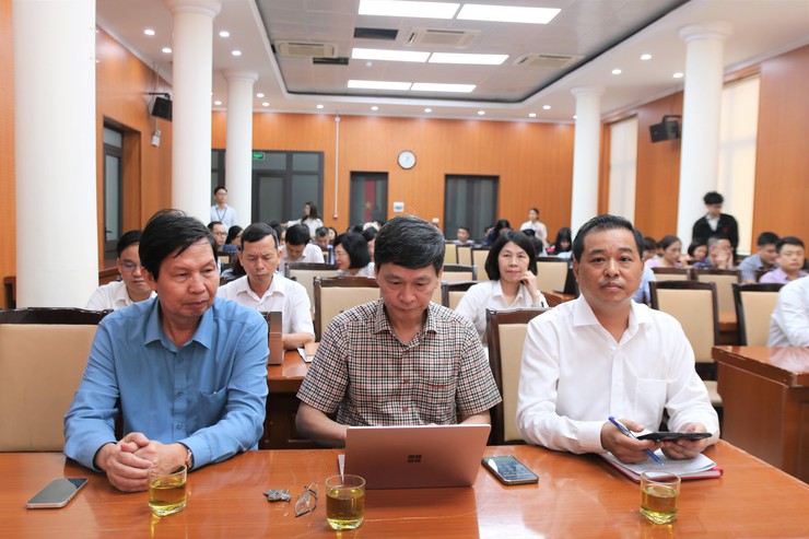 Sở Y tế Hà Nội: Tập huấn vận hành Hệ thống Hanoiwork- Ảnh 2.