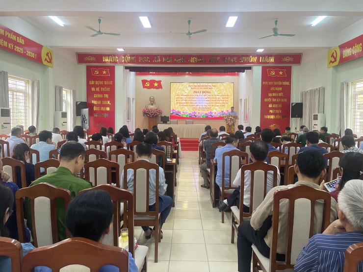 Xã Ngọc Hồi phát động cuộc thi chính luận và triển khai hội thi báo cáo viên, tuyên truyền viên giỏi năm 2026- Ảnh 2.