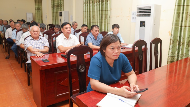 Hội nghị triển khai tiêm vacxin phòng bệnh cho đàn chó,mèo trên địa bàn xã năm 2026- Ảnh 3.