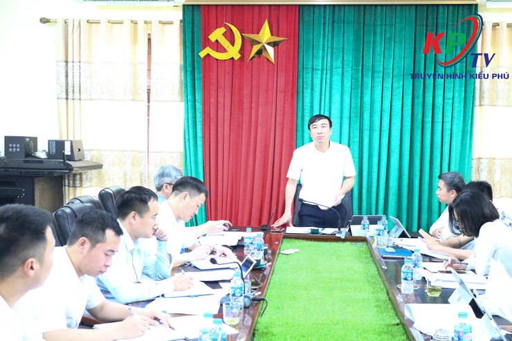 Thường trực Đảng uỷ xã Kiều Phú làm việc với Ban Quản lý dự án đầu tư - Hạ tầng xã về thực hiện nhiệm vụ trọng tâm năm 2026- Ảnh 2.