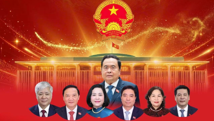 Lãnh đạo Quốc hội gồm Chủ tịch và 6 Phó Chủ tịch- Ảnh 1.