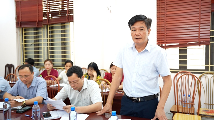 Lãnh đạo UBND xã Dương Hòa tổ chức Hội nghị làm việc với Trung tâm Dịch vụ tổng hợp về kết quả triển khai nhiệm vụ Quý I và phương hướng nhiệm vụ Quý II năm 2026- Ảnh 6.