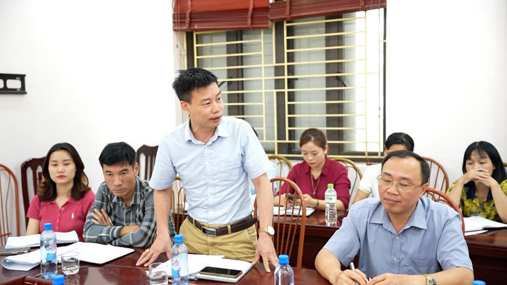 Lãnh đạo UBND xã Dương Hòa tổ chức Hội nghị làm việc với Trung tâm Dịch vụ tổng hợp về kết quả triển khai nhiệm vụ Quý I và phương hướng nhiệm vụ Quý II năm 2026- Ảnh 4.