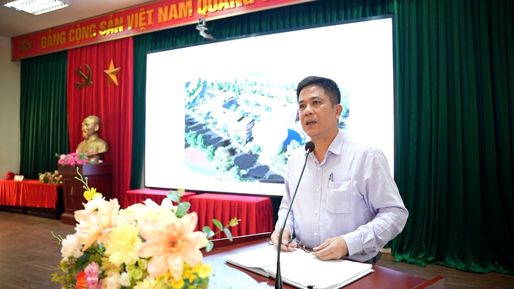 Hội nghị phổ biến mục đích, ý nghĩa, tầm quan trọng của dự án: Xây dựng thay thế trường mầm non vùng bãi Dương Liễu- Ảnh 6.