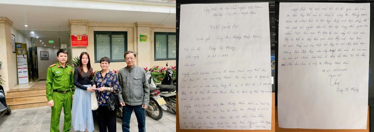 Công an phường Hoàn Kiếm kịp thời trao trả tài sản cho người dân
- Ảnh 2.